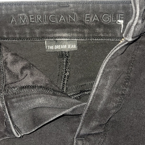 American Eagle "The Dream Jean" Black Denim Jeans - Picture 2 of 6